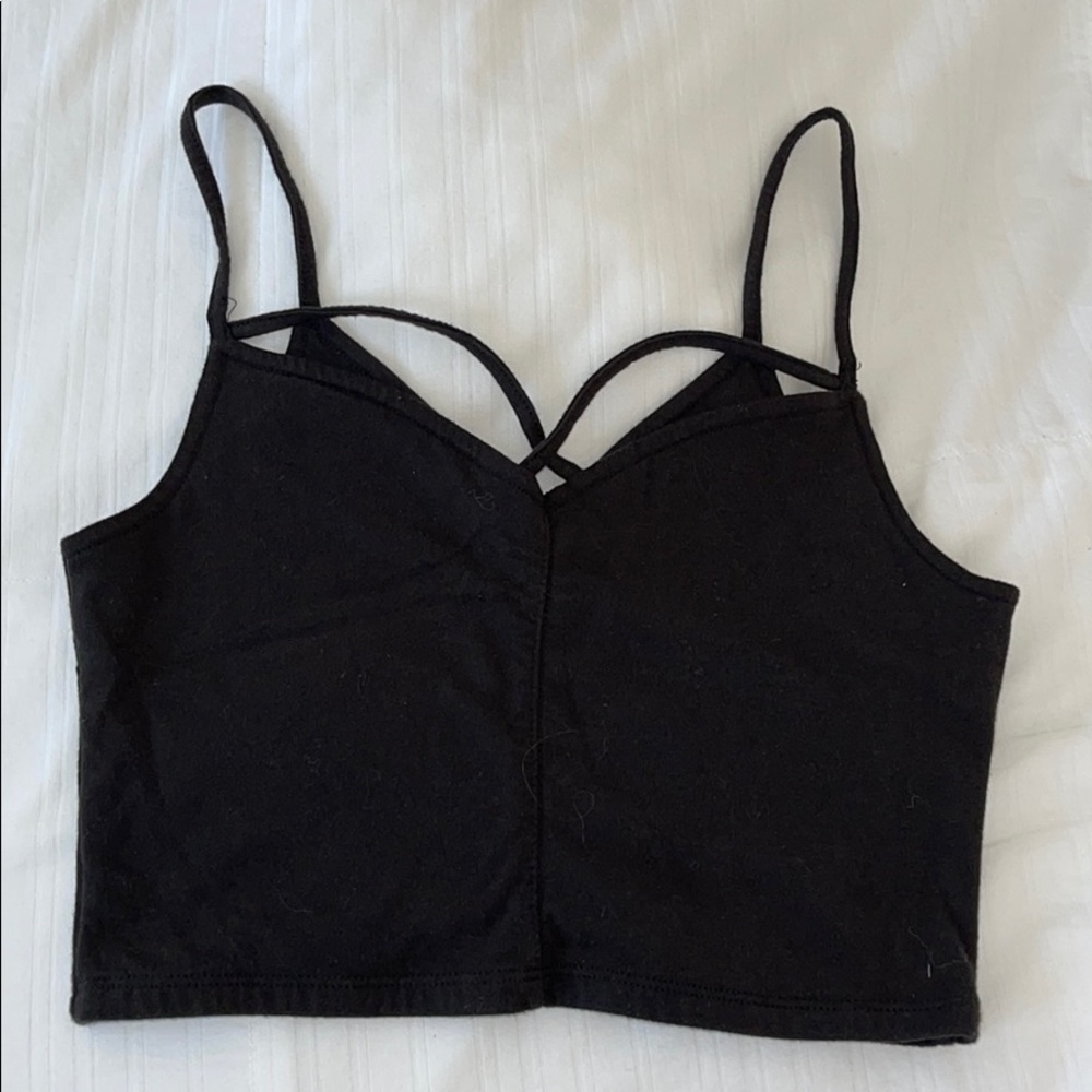 Black Crop Top
